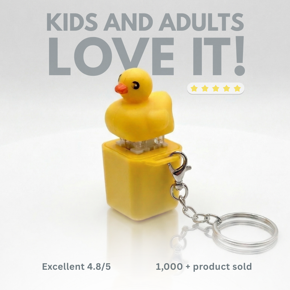 Quck keys - Fidget Toy that Quacks!