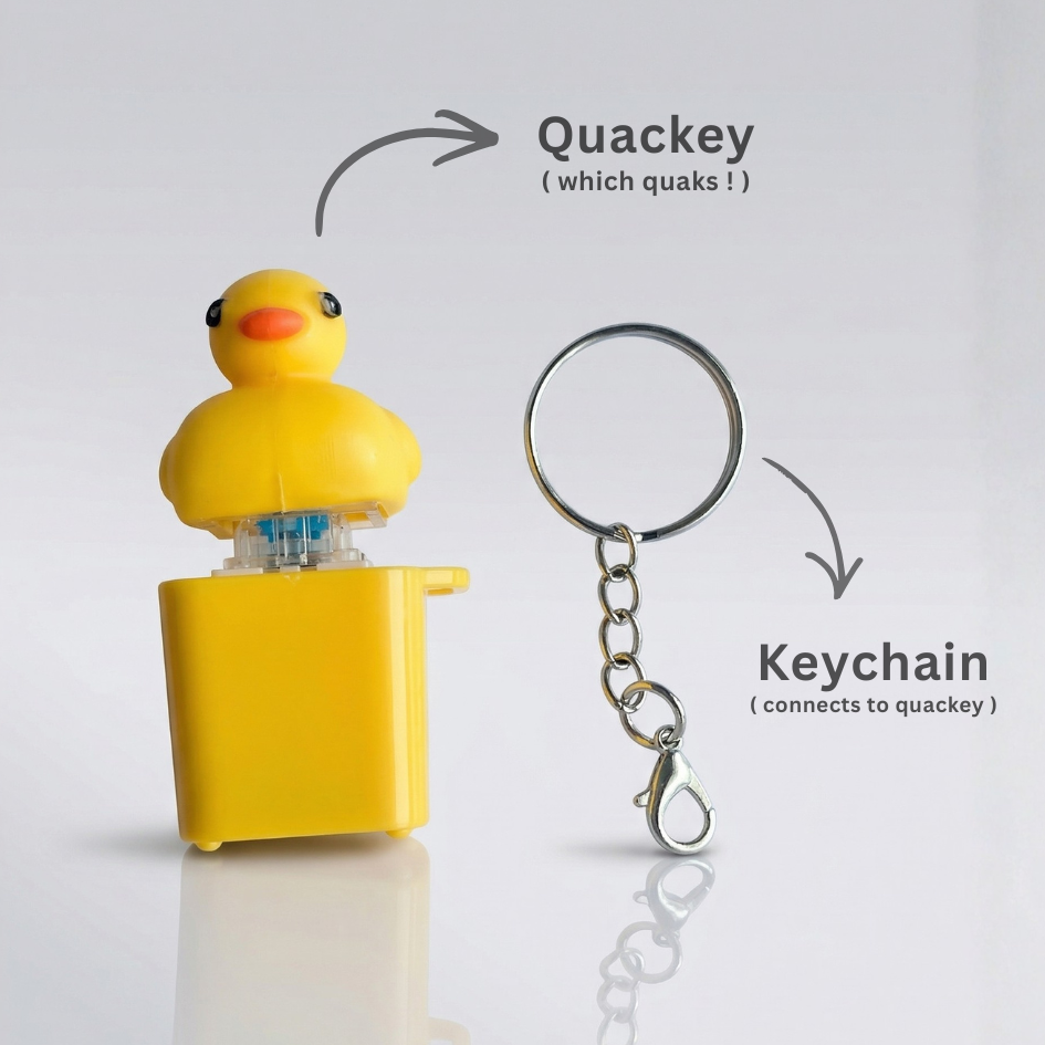 Quck keys - Fidget Toy that Quacks!